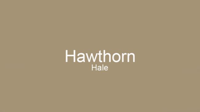 Hawthorn, Hale